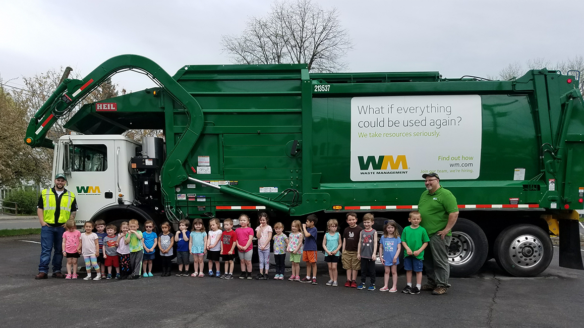 Waste Management Drivers Show Up Big