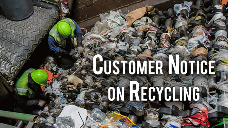 China’s recycling ban is affecting recycling globally and locally. Learn how.